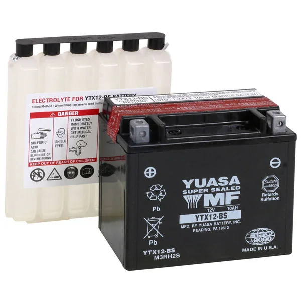 Yuasa Aprilia RSV 1000 R 2007 Maintenance Free Battery